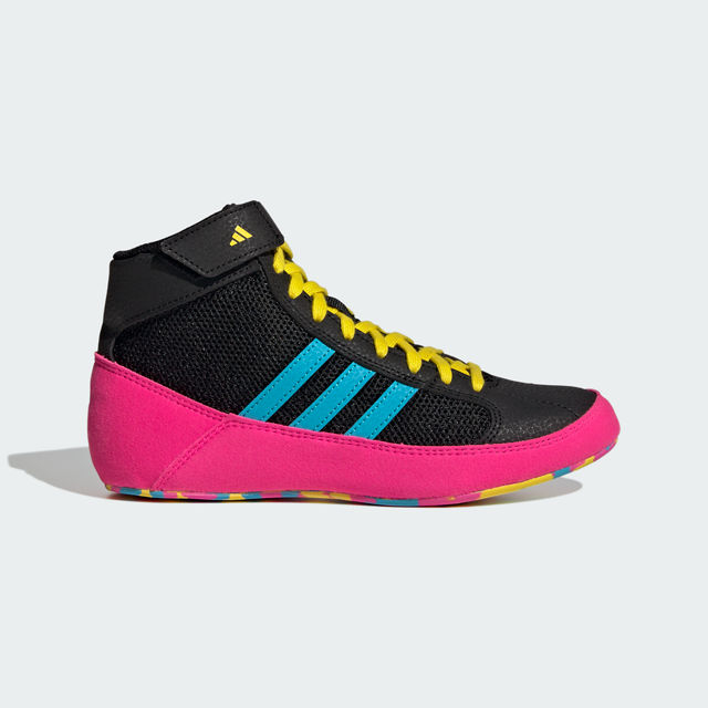 Ghete de lupte Adidas Negru/Cyan [9]