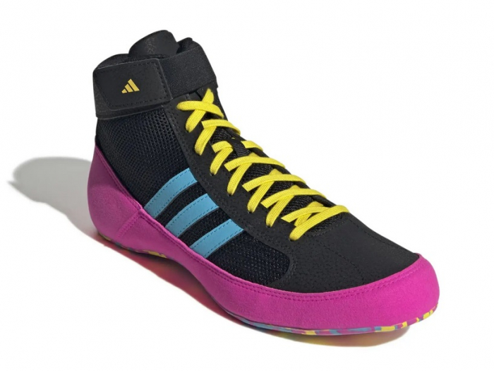 Ghete de lupte Adidas Negru/Cyan [3]