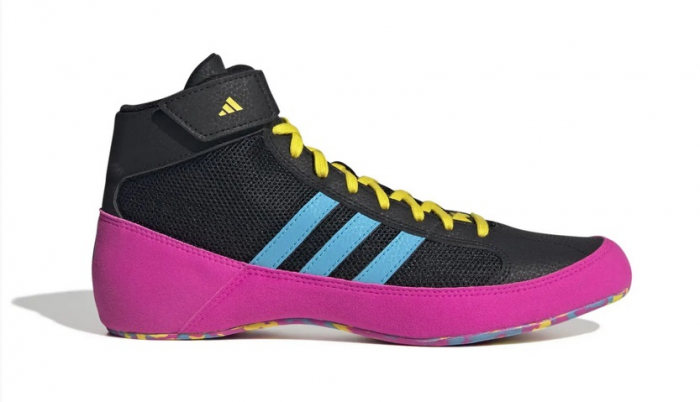 Ghete de lupte Adidas Negru/Cyan [2]