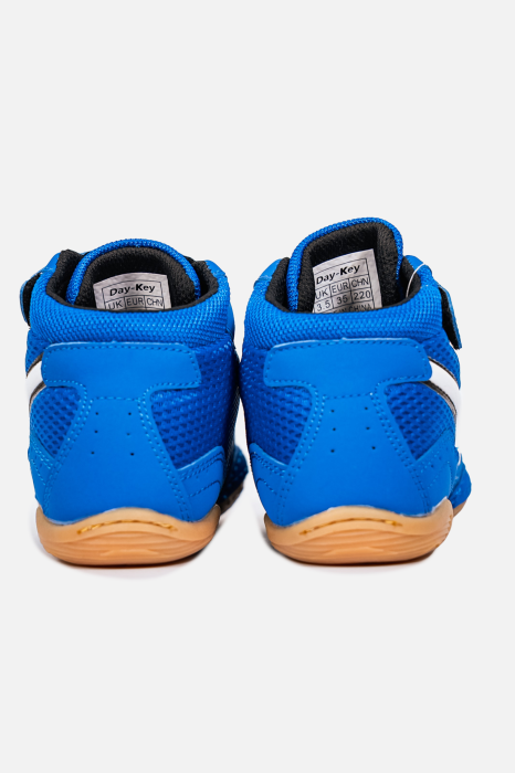 Ghete de Lupte Juniori Albastru/Alb [4]