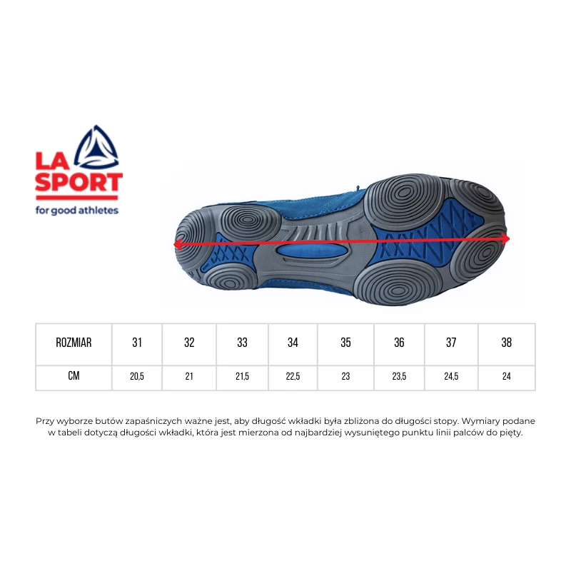 Ghete de Lupte Lasport-Albastru [5]