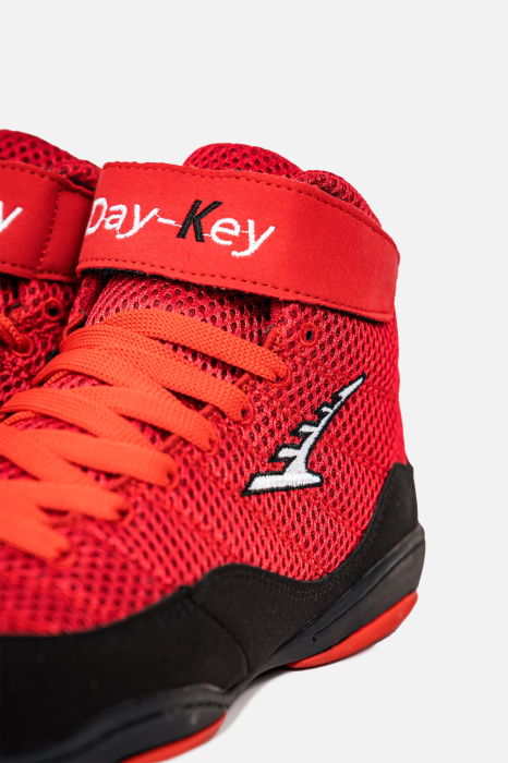 Ghete de Lupte Seniori Rosu/Negru [7]