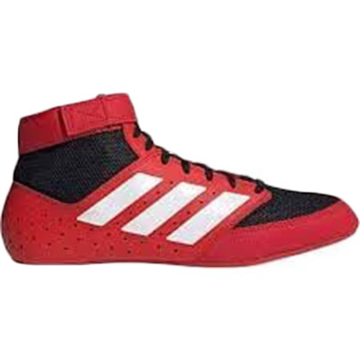 Ghete lupte Adidas Mat Hog 2.0 Rosii/Negre [2]