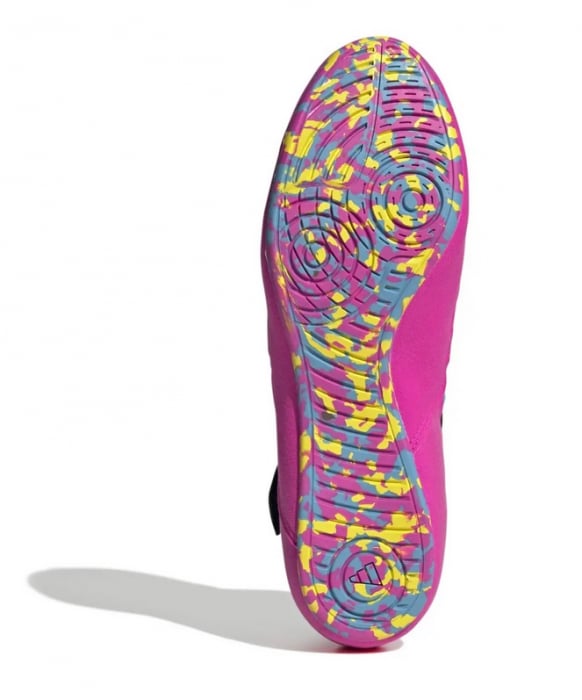 Ghete de lupte Juniori Adidas Negru/Cyan [7]