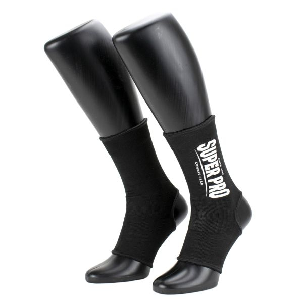 Glezniere Super Pro Combat Gear Negre/Alb [1]