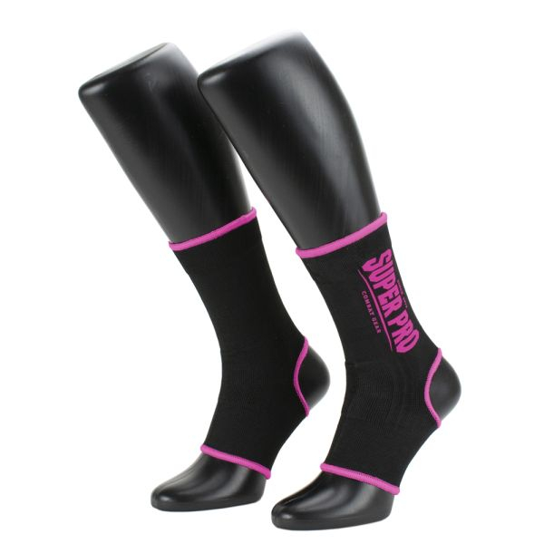 Glezniere Super Pro Combat Gear Negre/Roz [1]
