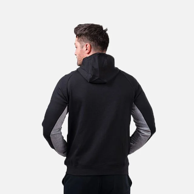 Hanorac bumbac Peak Downtown Negru/Gri [4]