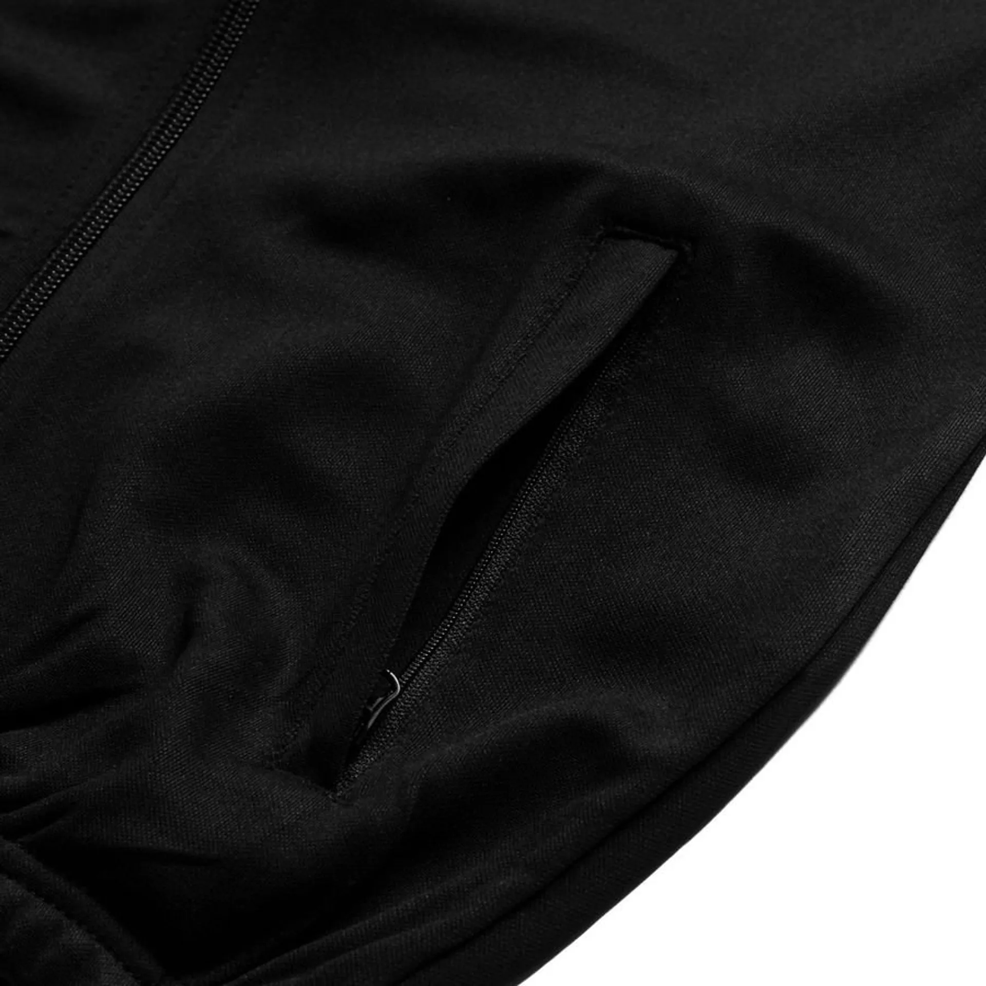 Jacheta de Antrenament Hummel Core Poly  Negru/Alb [5]