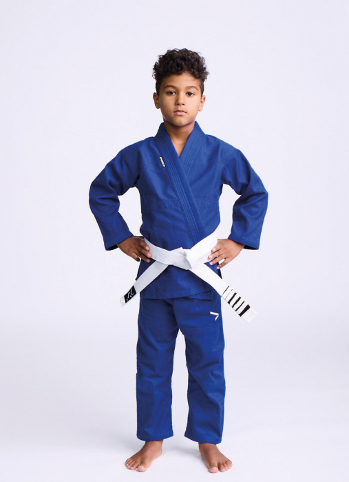 Kimono BJJ Copii Ippon Gear Rookie Albastru [2]