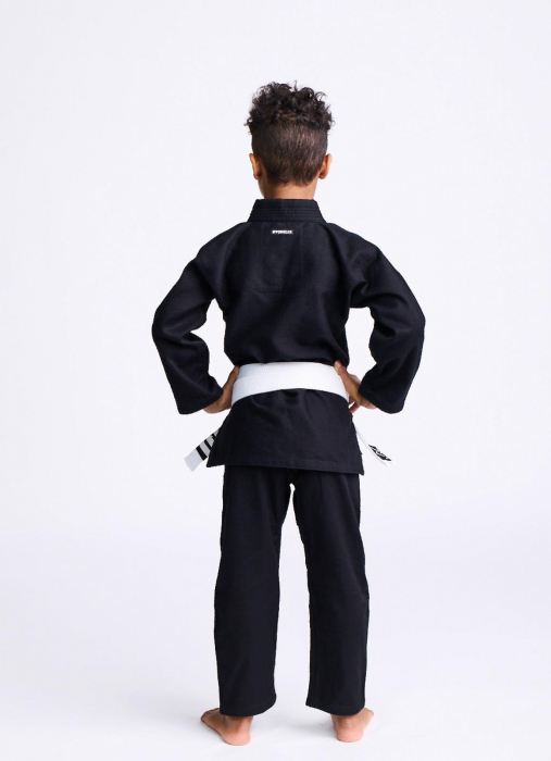 Kimono BJJ Copii Ippon Gear Rookie Negru [2]