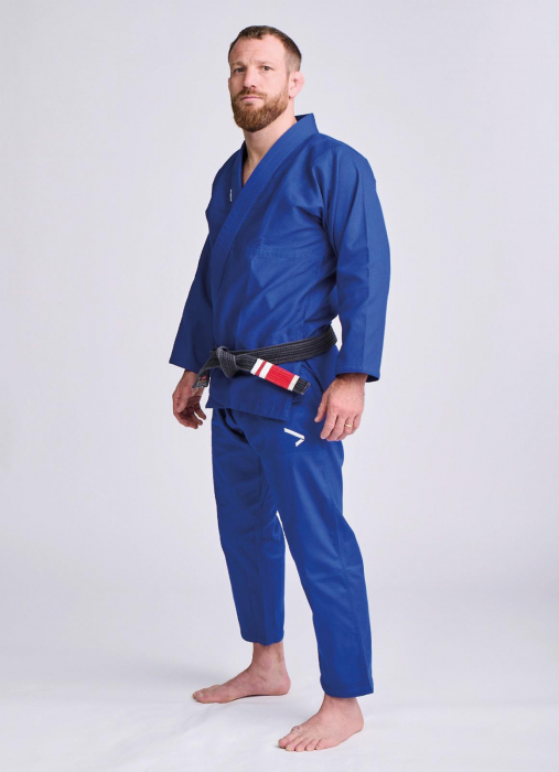 Kimono BJJ Ippon Gear Rookie Albastru [2]