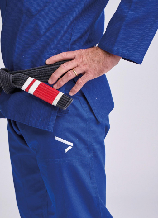 Kimono BJJ Ippon Gear Rookie Albastru [3]