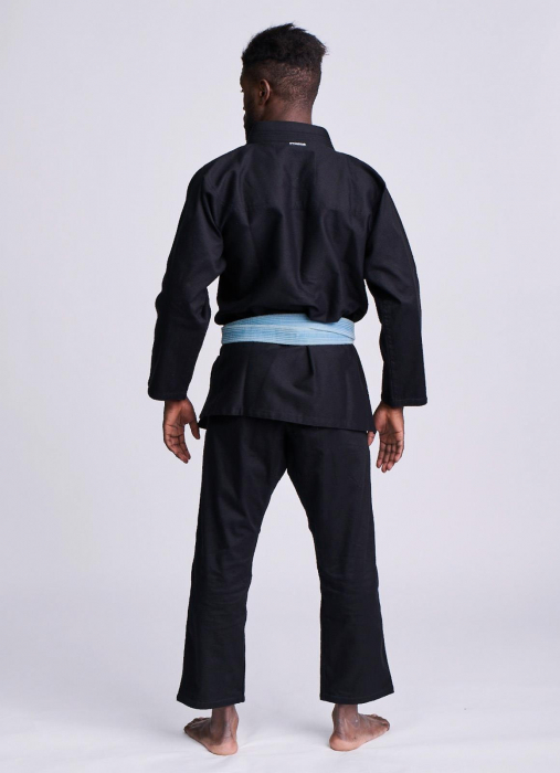 Kimono BJJ Ippon Gear Rookie Negru [3]