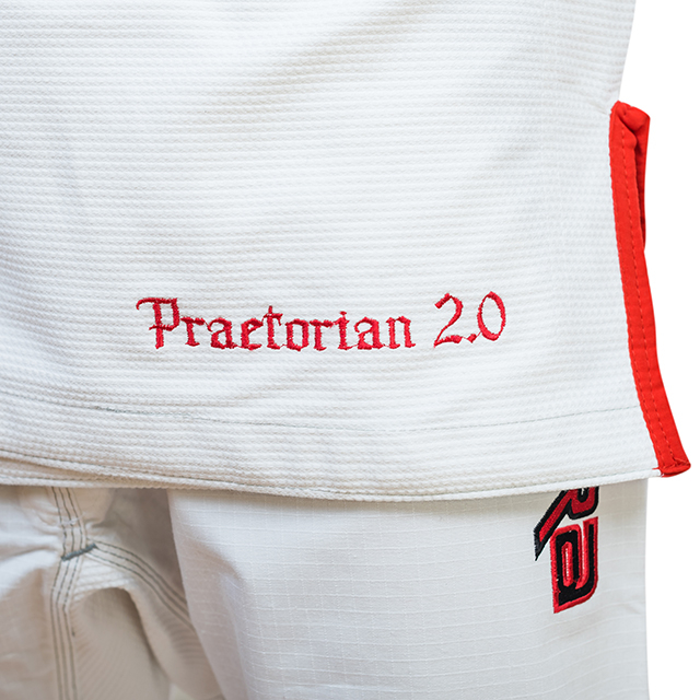 Kimono de BJJ ARMURA Praetorian 2.0 Alb [6]