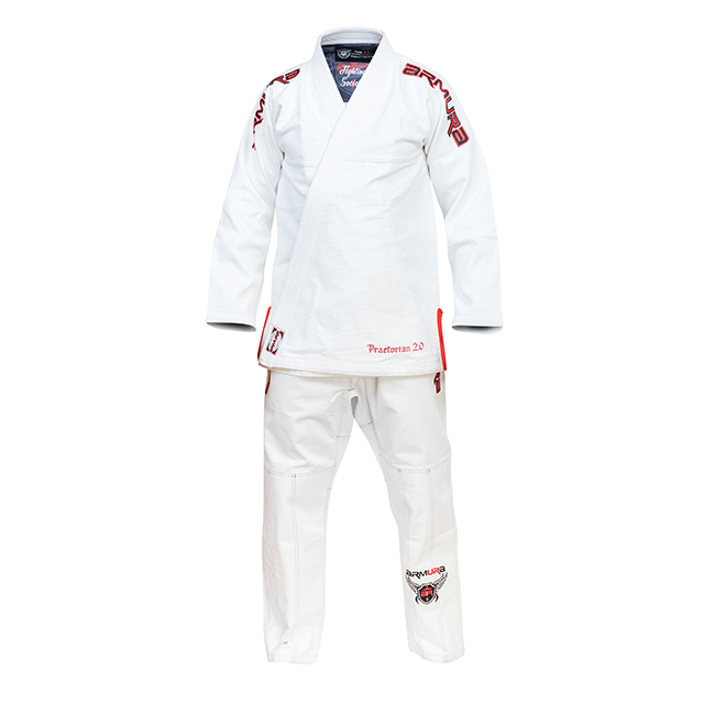Kimono de BJJ ARMURA Praetorian 2.0 Alb [2]