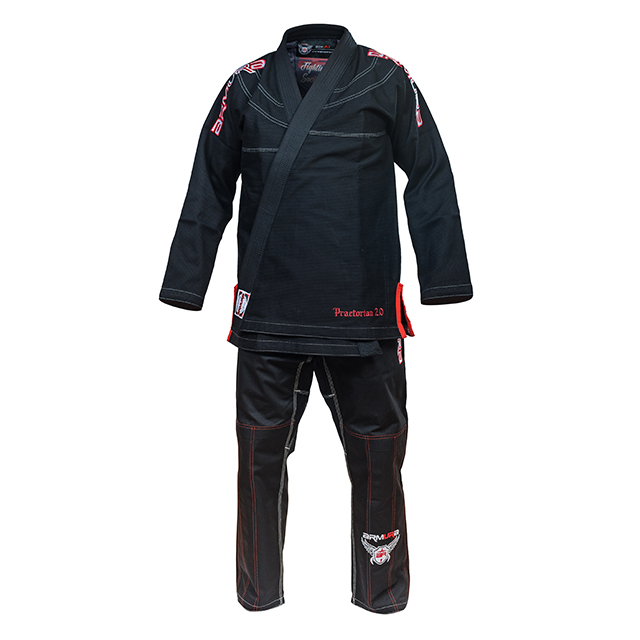 Kimono de BJJ ARMURA Praetorian 2.0 Negru [2]