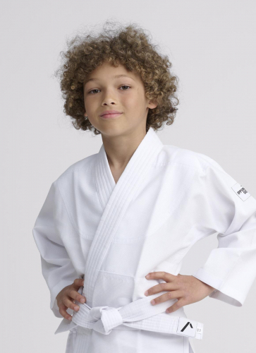 Kimono Judo Ippon Gear Beginner 2 Alb Junior [2]