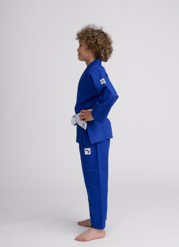 Kimono Judo Ippon Gear Beginner 2 Albastru Junior [3]