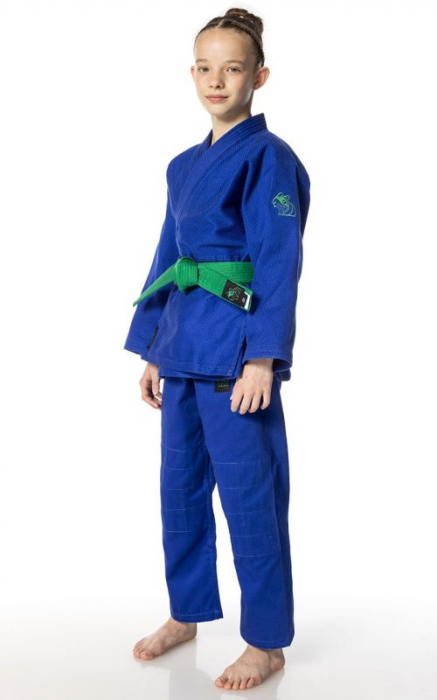 Kimono Judo Dax Sports Albastru Juniori [4]