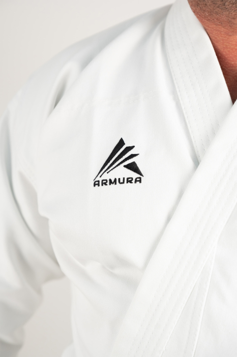 Kimono Karate ARMURA Kata Alb - Aprobat Oficial WUKF [4]