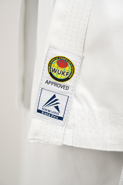 Kimono Karate ARMURA Kata Alb - Aprobat Oficial WUKF [3]