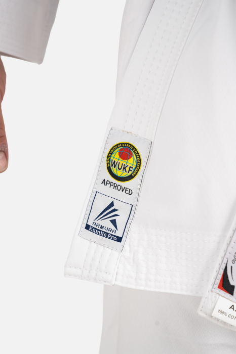 Kimono Karate ARMURA Kumite Alb - Aprobat Oficial WUKF [3]