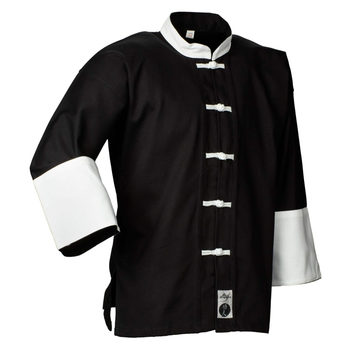 Kimono Kung Fu Negru/Alb [3]