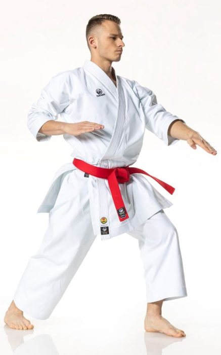 Kimono TOKAIDO Kata Master Athletic Alb aprobat WUKF [2]