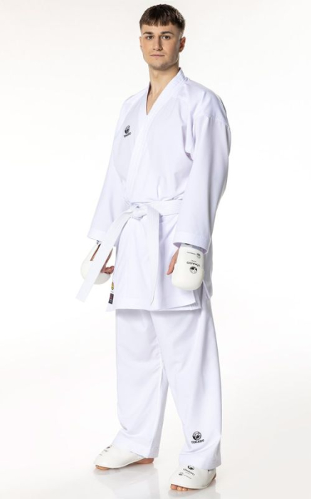 Kimono TOKAIDO Kumite Master Raw Alb aprobat WUKF [4]