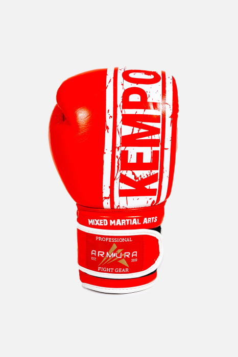 Manusi ARMURA Kempo Rosu/Alb [3]