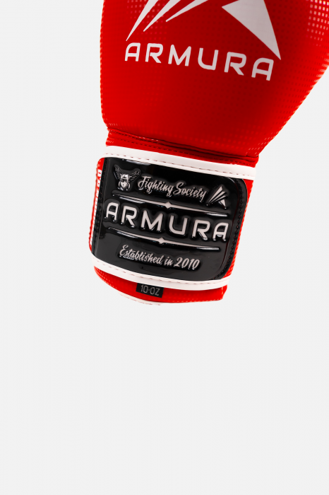 Manusi de  box ARMURA Decurion 5.0 Rosii [4]