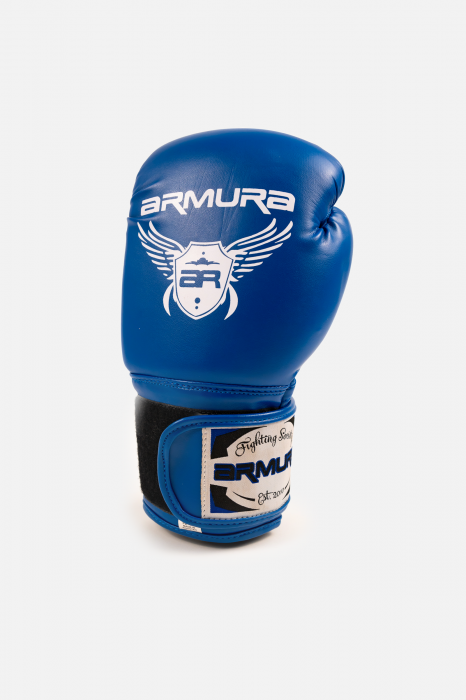 Mănuși de box ARMURA Dominator 2.0 Albastre [2]