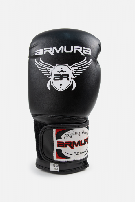 Mănuși de box ARMURA Dominator 2.0 Negre [2]
