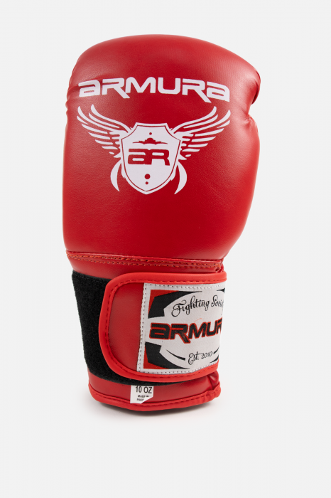 Mănuși de box ARMURA Dominator 2.0 Rosii [2]
