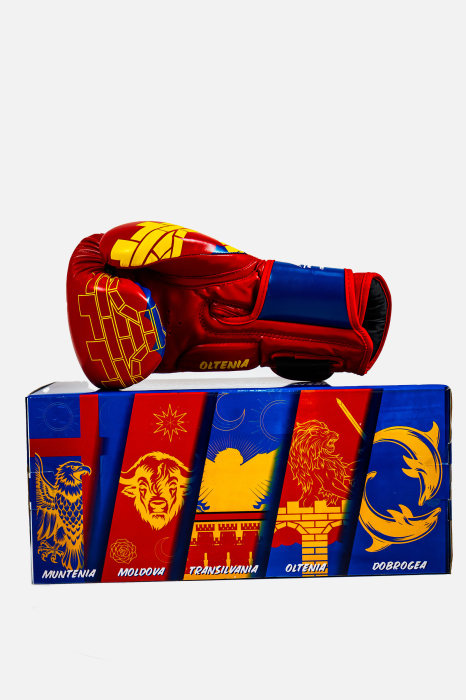 Manusi de Box ARMURA Regio Oltenia Rosu/Galben Editie Limitata [4]