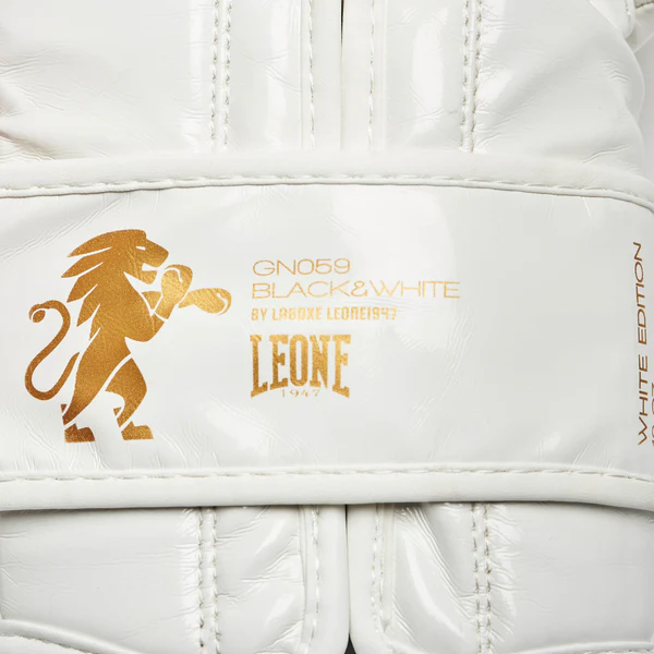 Manusi de Box  Leone  Albe-Aurii [6]