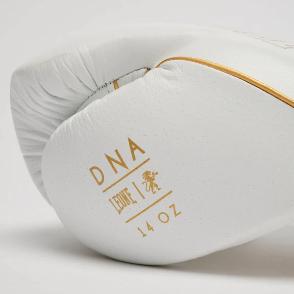 Mănuși de Box LEONE DNA Premium Albe [5]