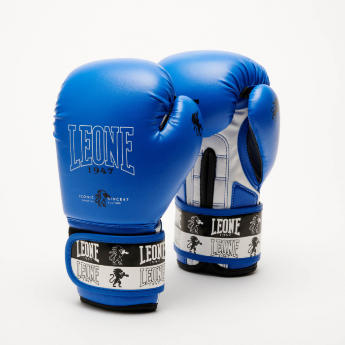 Manusi de Box Leone Iconic Junior Albastre [1]