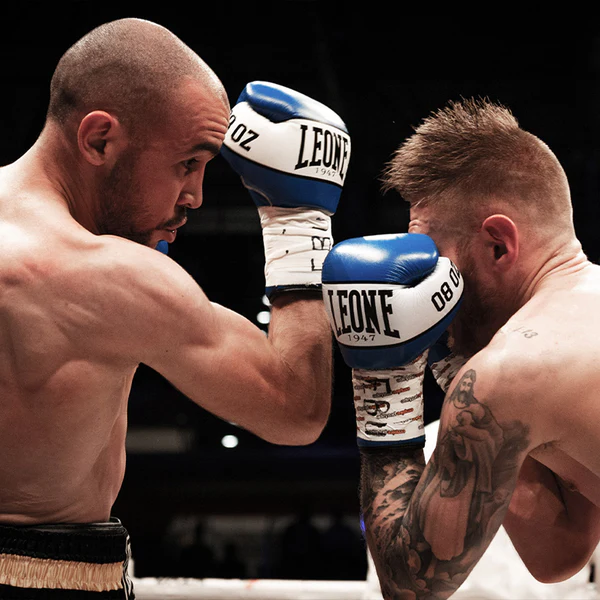 Mănuși de Box Leone Shock Albastre [4]