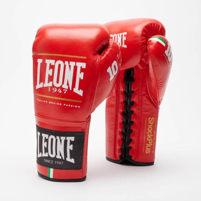 Manuși de Box Leone-Shock Plus Rosii [1]