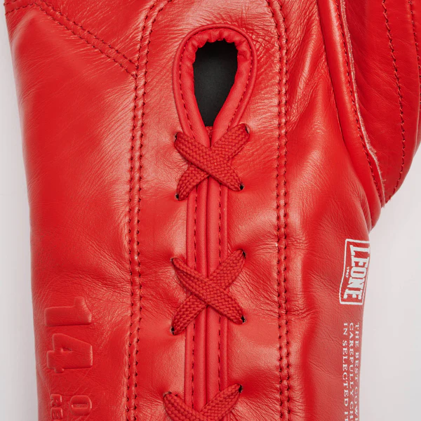 Manusi de Box Leone The Greatest cu Siret Rosii [8]