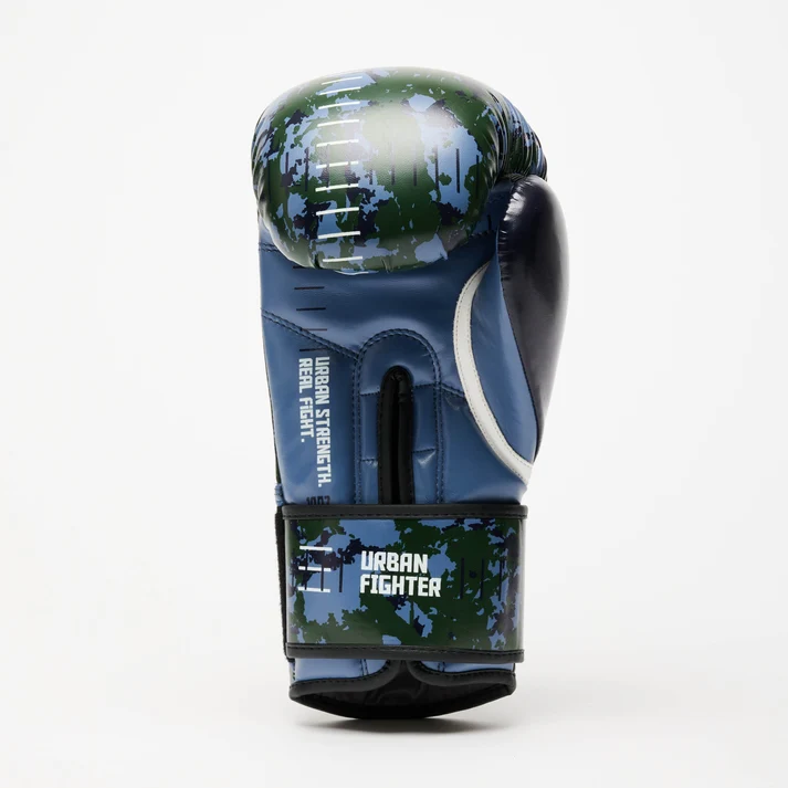 Manusi de Box LEONE Urban Fighter Albastru/Verde [4]
