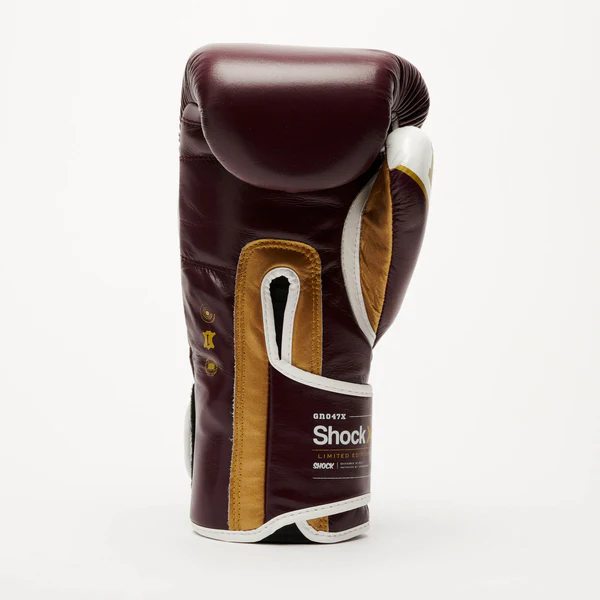 Manusi de Box Shock Leone Bordeaux [3]
