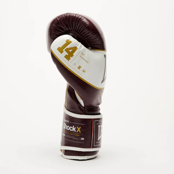 Manusi de Box Shock Leone Bordeaux [4]