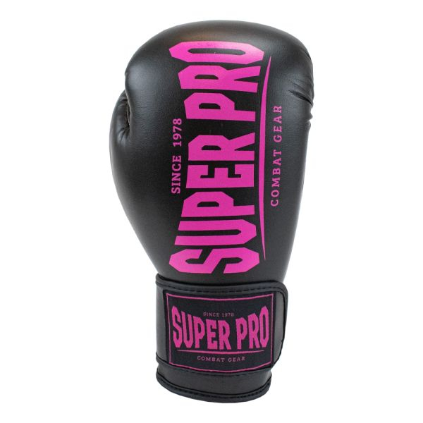 Manusi de Box Super Pro Combat Gear Champ Roz/Negru [2]