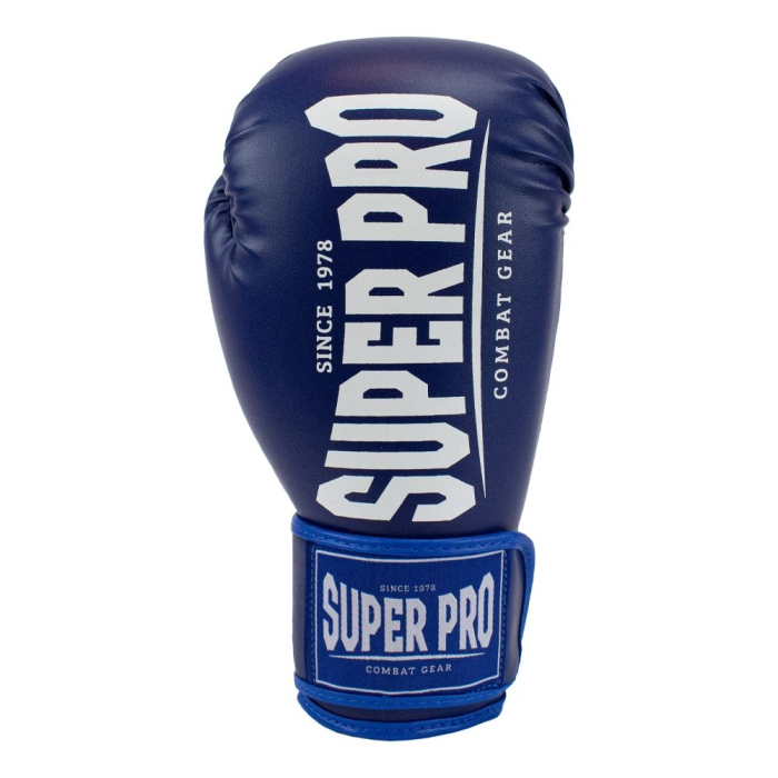 Manusi de Box Super Pro Gear Champ Albastru/Alb [2]
