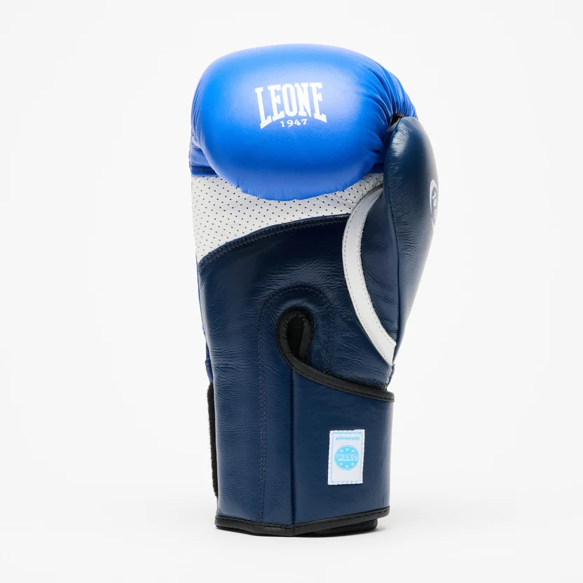 Manusi de Kickboxing Wako LEONE Albastre [4]