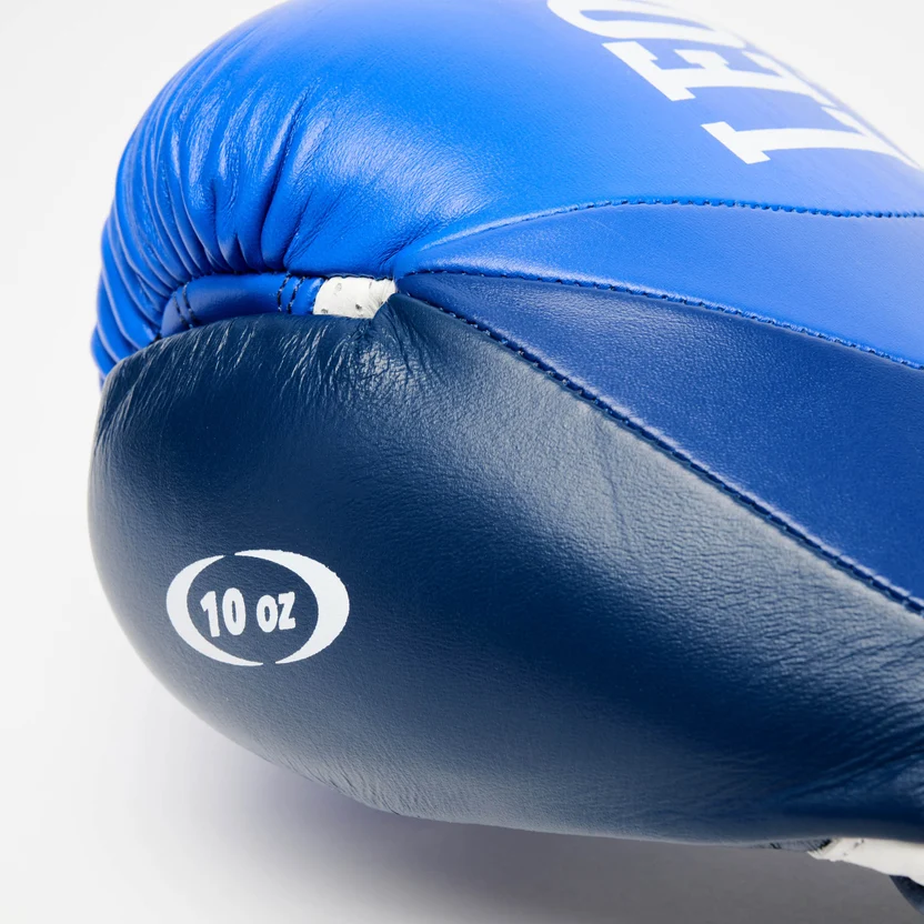 Manusi de Kickboxing Wako LEONE Albastre [5]