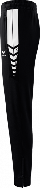 Pantalon ERIMA Six Wings Negru/ALB [2]