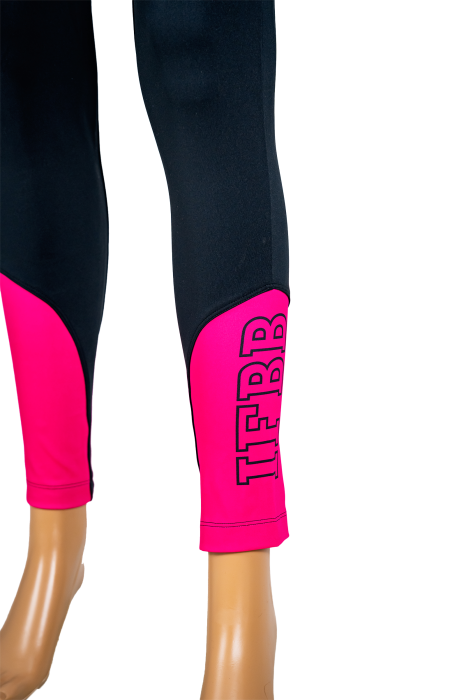 Pantalon trening poliester feminin - International Fitness and Body Building Federation [3]